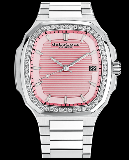 Replica DeLaCour Elite Vault Pink WAST5002P Watch